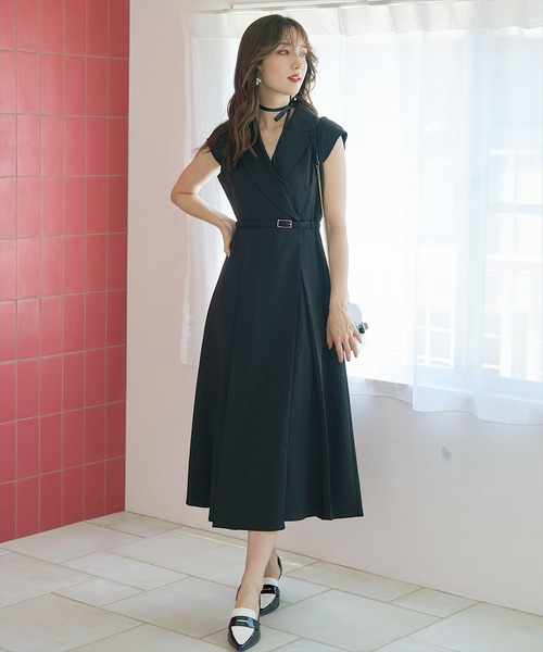 メゾンキツネ MAISON KITSUNE ポロ ワンピース 半袖 FOX キツネ ワン