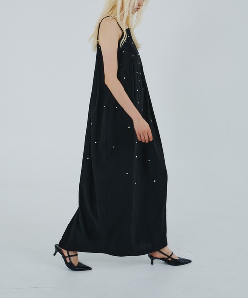 ANDRESD ドレス オーバルフォルムパールドレス / oval form pearl