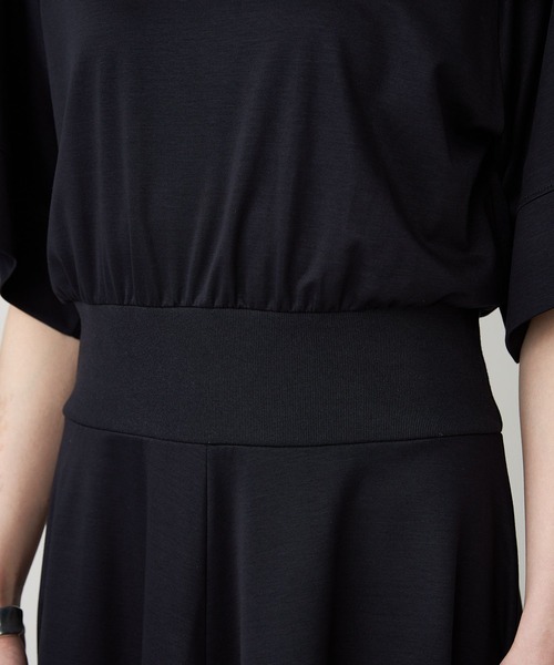 「Curensology」 半袖ワンピース FREE ネイビー レディース_画像4