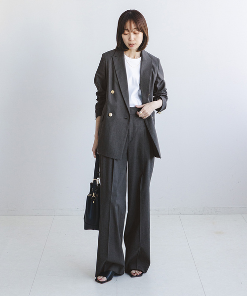 NOBLE（ノーブル） テーラードジャケット 38 ベージュ レディース