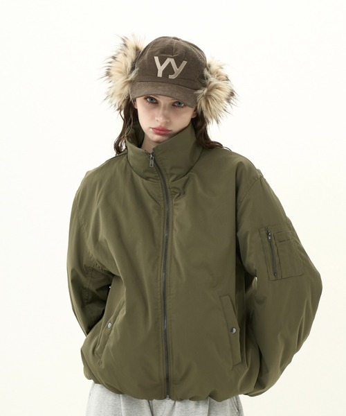 BENUA ma1 ma-1 MA-1 stand-collar blouson/MA-1スタンドカラー