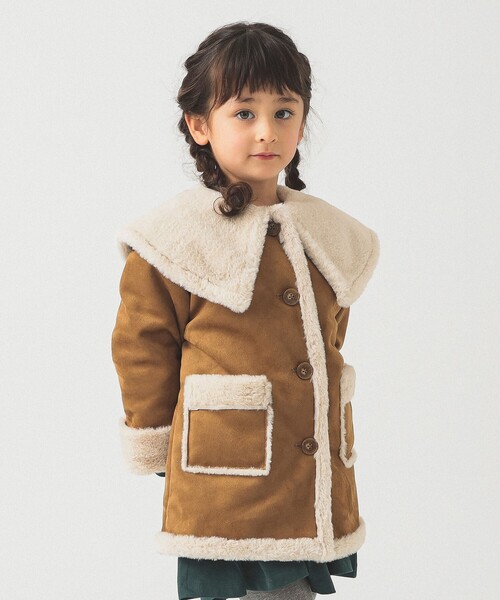 B：MING by BEAMS（ビーミング by ビームス） ムートンコート