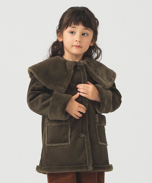 B：MING by BEAMS（ビーミング by ビームス） ムートンコート