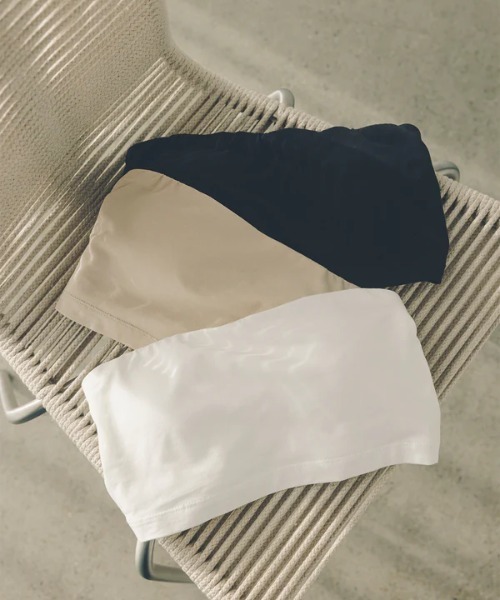 anuans（アニュアンス） チューブトップ ベアトップ ベアトップ