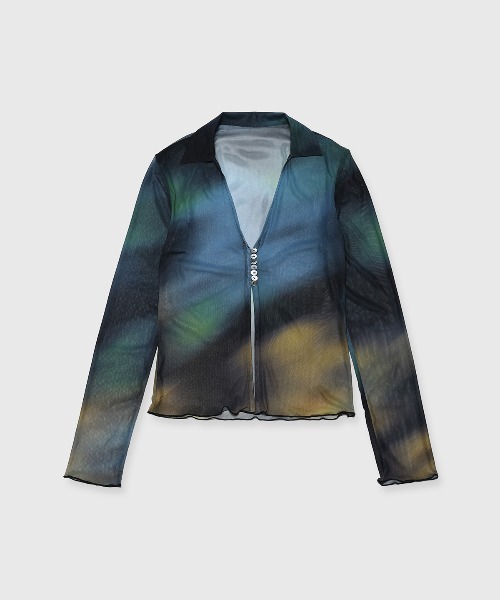 JOSE MOON（ジョゼムーン） tシャツ SHEER PATERN CARDIGAN/シアー 