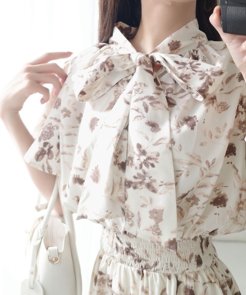 「mily bilet」 半袖ワンピース X-LARGE アイボリー レディース_画像9