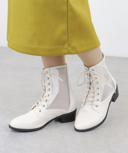 「LibertyDoll」 ショートブーツ LL ブラック レディース_画像6