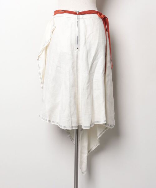 「JW Anderson」 スカート UK8 ホワイト レディース_画像2