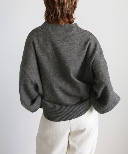 select MOCA（セレクトモカ） ニット セーター Vネックボリューム