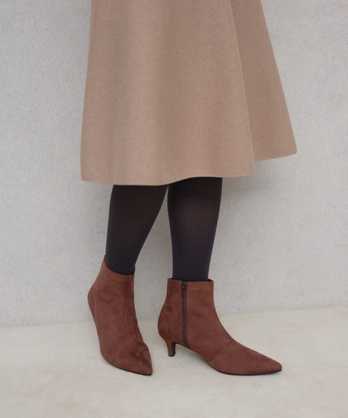 Launa lea（ラウナレア） ブーツ 「25秋冬新作」ポインテッドトゥ