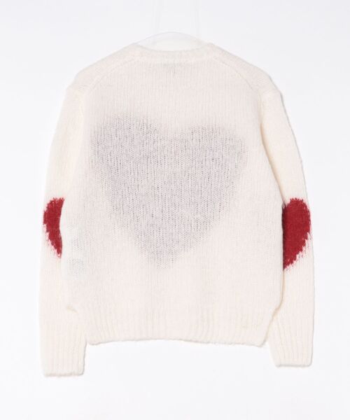 ニット セーター LUVHEART CREW NECK JUMPER | LUVHEART クルー ネック ニット・セーター レディースの画像