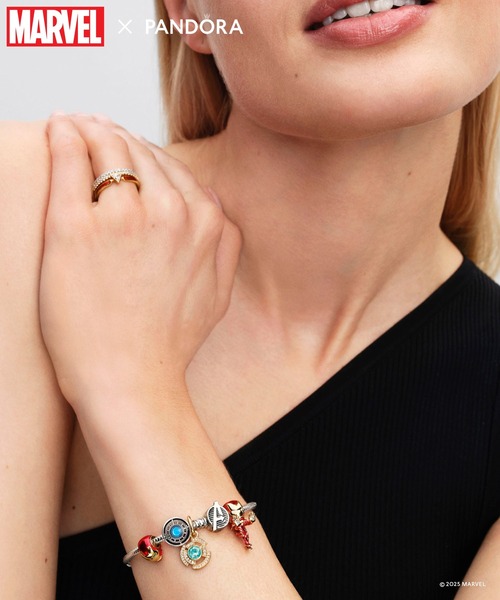 PANDORA（パンドラ） チャーム マーベル アイアンマン アーク