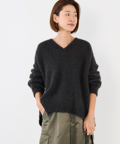 MICA&DEAL（マイカアンドディール） ニット セーター キッドモヘアV