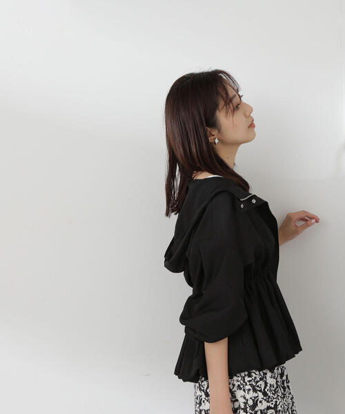 「NATURAL BEAUTY BASIC」 ブルゾン SMALL オフホワイト レディース_画像5