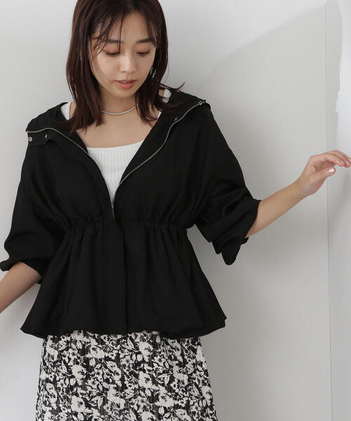 「NATURAL BEAUTY BASIC」 ブルゾン SMALL オフホワイト レディース_画像7