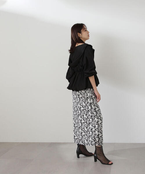 「NATURAL BEAUTY BASIC」 ブルゾン SMALL オフホワイト レディース_画像8