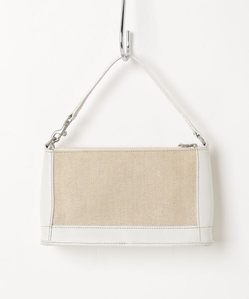 COACH ハンドバッグ ベージュ/ホワイト 保存袋付き COACH（コーチ） ハンドバッグ - ベージュ レディース : ZOZOTOWN