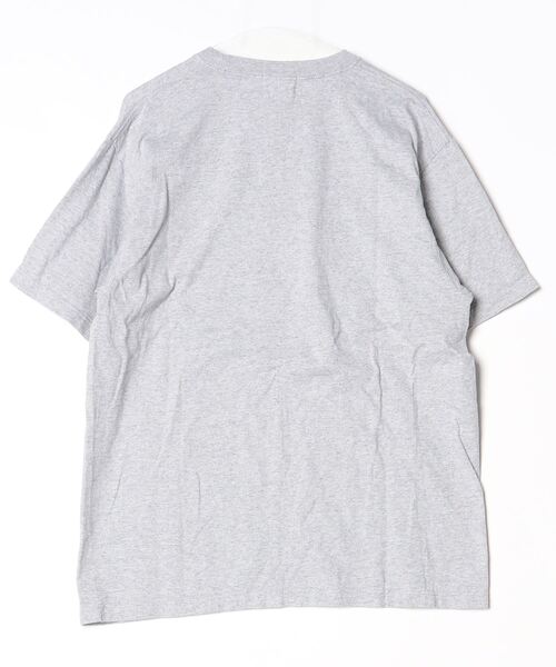 「DOUBLE STEAL」 半袖Tシャツ X-LARGE トップグレー メンズ_画像2