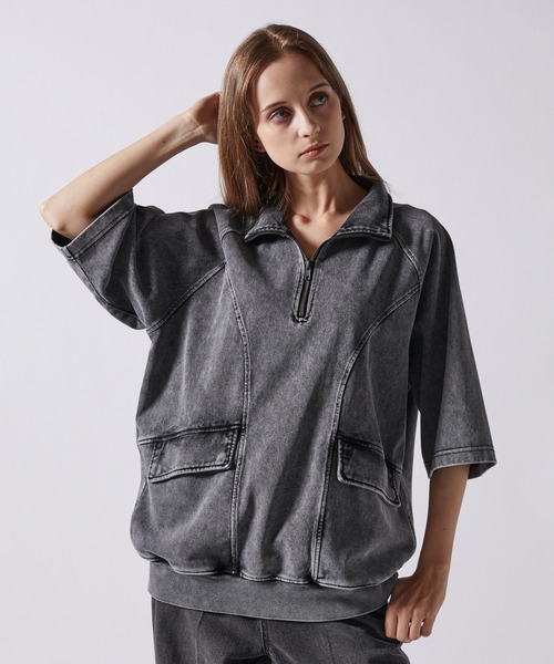 「CLEL」 半袖Tシャツ S グレー メンズ_画像4