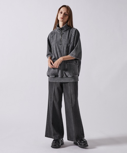 「CLEL」 半袖Tシャツ S グレー メンズ_画像7