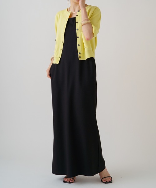 「Omekashi」 半袖ニット FREE オフホワイト レディース_画像8