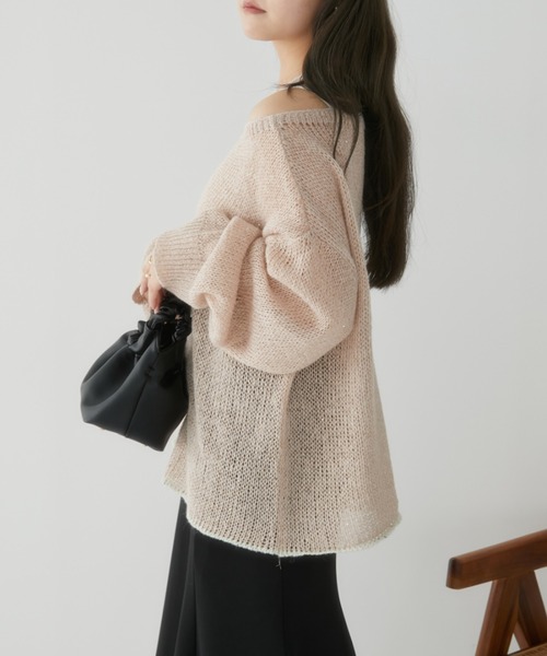 「Auntie Rosa」 長袖ニット FREE グリーン レディース_画像7