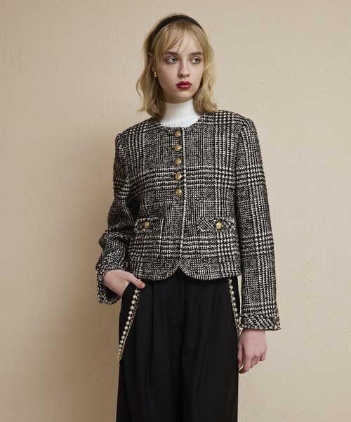 EIMY ISTOIRE（エイミーイストワール） ジャケット ノーカラー