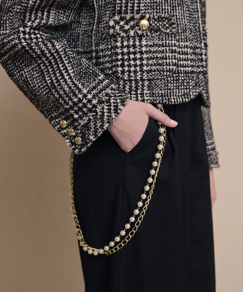 EIMY ISTOIRE（エイミーイストワール） ジャケット ノーカラー