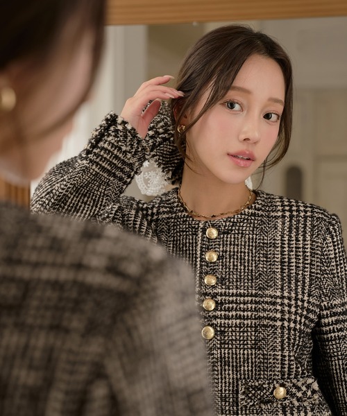 EIMY ISTOIRE（エイミーイストワール） ジャケット ノーカラー