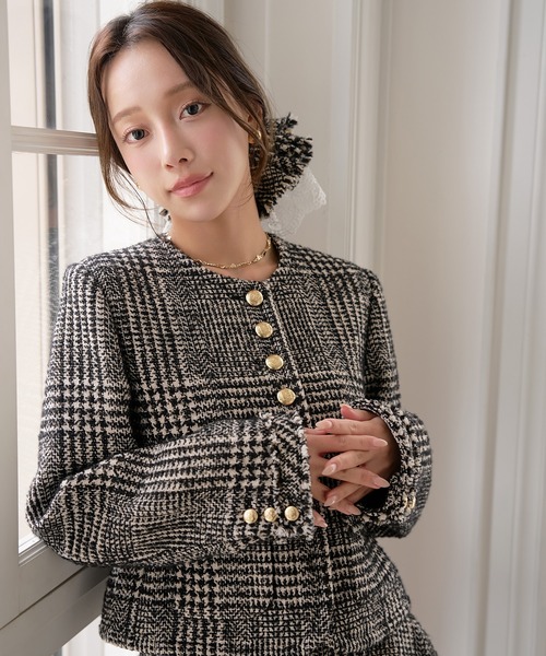 EIMY ISTOIRE（エイミーイストワール） ジャケット ノーカラー