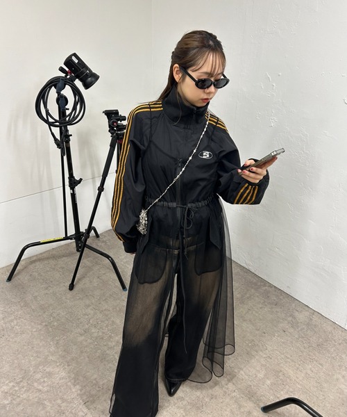 「Six M」 キャミソールワンピース FREE ライトベージュ レディース_画像8