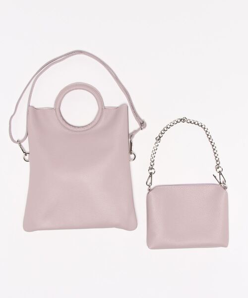 LAURA DI MAGGIO」 2WAYバッグ FREE シルバー レディース 「LAURA DI 
