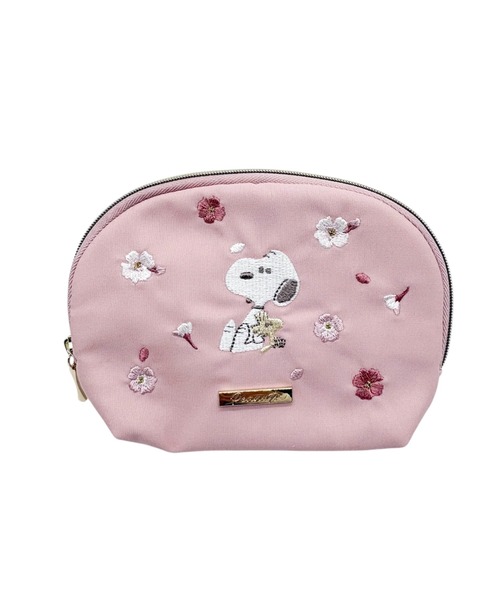 SNOOPY（スヌーピー） ポーチ PEANUTS/ピーナッツ さくらシリーズ