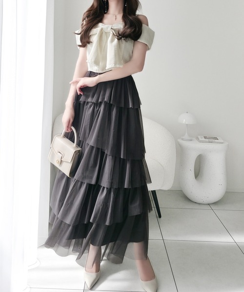 mily bilet パーティードレス ワンピース 夏 半袖 : ZOZOTOWN Yahoo!店