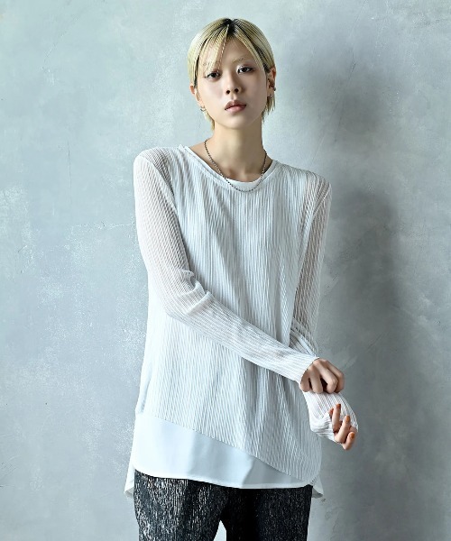 「funda mine」 長袖ニット FREE ブラック レディース_画像3