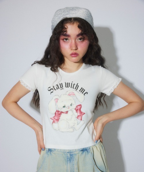 Candy Stripper（キャンディーストリッパー） tシャツ 半袖 STAY WITH 