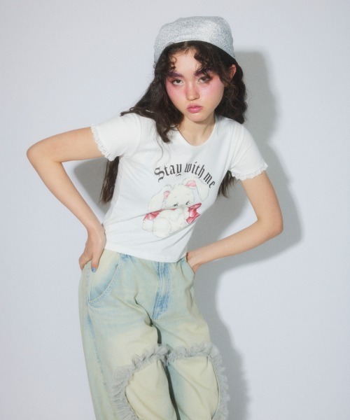Candy Stripper（キャンディーストリッパー） tシャツ 半袖 STAY WITH