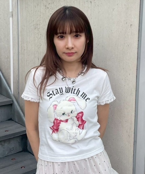 Candy Stripper（キャンディーストリッパー） tシャツ 半袖 STAY WITH