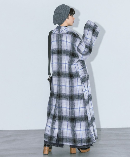 「PAGEBOY」 ステンカラーコート FREE ブラック レディース_画像4