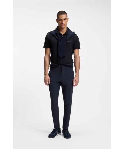 BOSS（HUGO BOSS） ポロシャツ 半袖 コットンブレンド ボディ