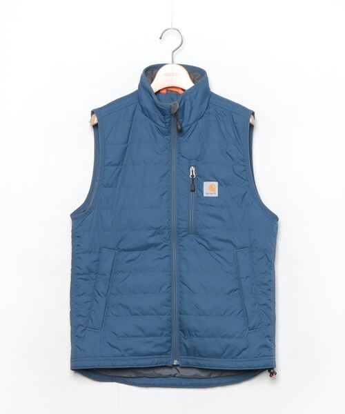 Carhartt ネイビーベスト Carhartt（カーハート） サンドストーン ベスト ミッドナイト ネイビー