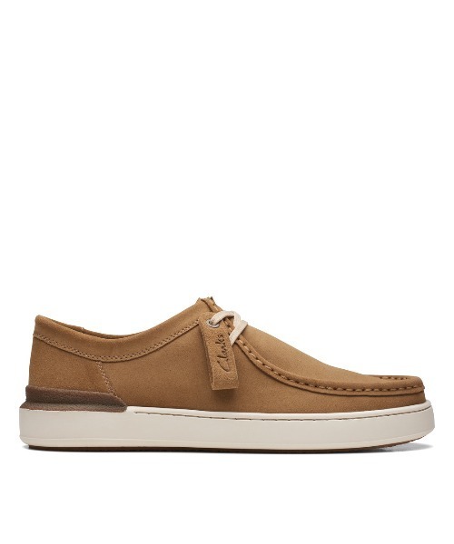 「Clarks」 シューズ UK8.5 サンドベージュ メンズ_画像6