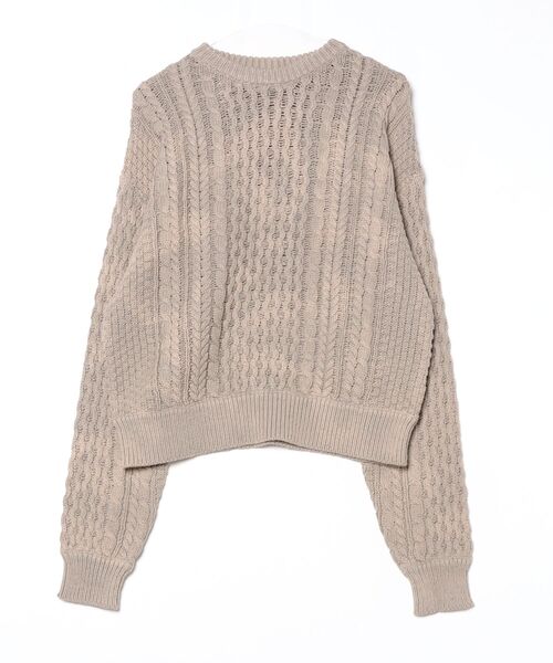 BEAMS（ビームス） 長袖ニット S ベージュ メンズ : ZOZOTOWN Yahoo!店 