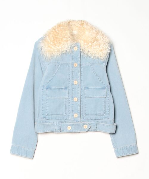 Chloe（クロエ） ジャケット 34 ブルー レディース : ZOZOTOWN Yahoo