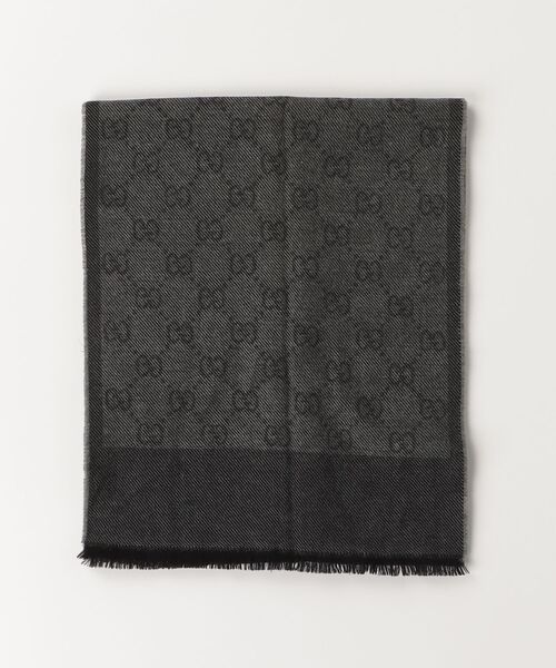 GUCCI グッチ ストール GG柄 GG グッチ ストール マフラー GUCCI シルク入り GG柄 大判45×180cm