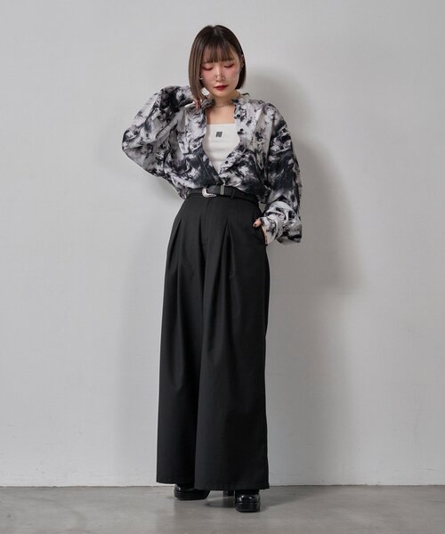 Mavie..7（メヴィセットゥ） スラックス パンツ 「Mavie..7