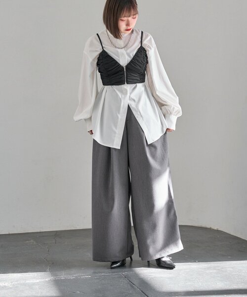 Mavie..7（メヴィセットゥ） スラックス パンツ 「Mavie..7