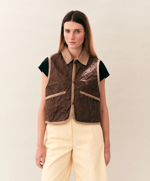 LAVENHAM（ラベンハム） ベスト ジレ Unwadded Cropped Raydon Gilet