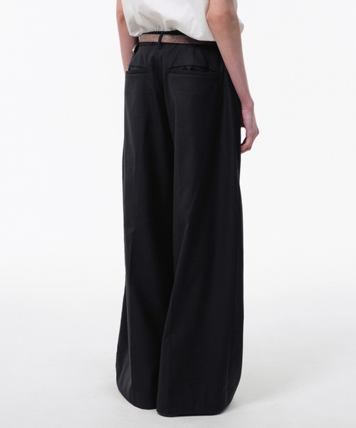 CAMPHOR WOOD ワイドパンツ スラックス 3 TUCK WIDE BAGGY SLACKS / 3