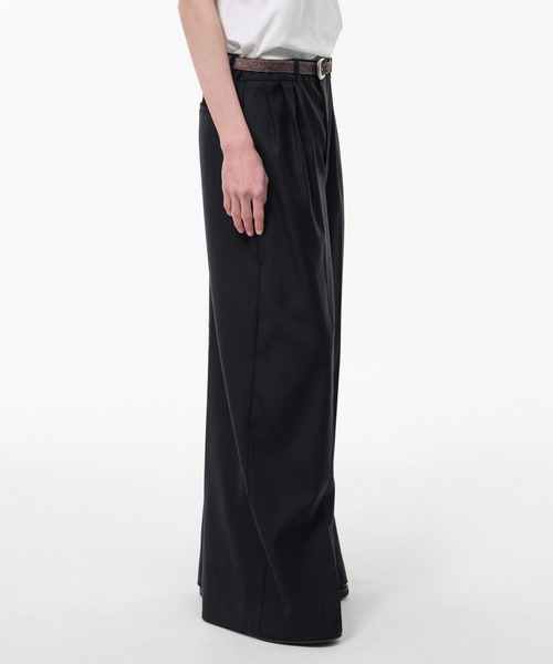 CAMPHOR WOOD ワイドパンツ スラックス 3 TUCK WIDE BAGGY SLACKS / 3
